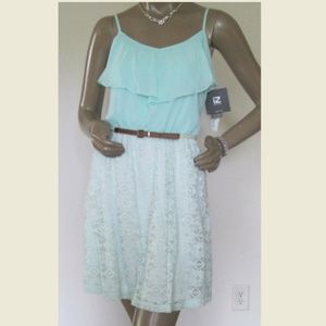 iZ Byer Dress Womens NWT $58 Sz L